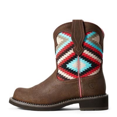 Ariat Fatbaby Heritage Twill - Western Laarzen DonkerBruin Dames - 13697-914